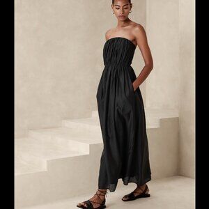 NWT BANANA REPUBLIC ORGANZA MAXI DRESS